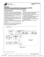 FPD63310 datasheet pdf National Semiconductor