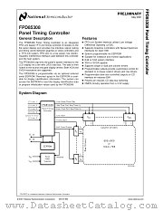 FPD85308 datasheet pdf National Semiconductor