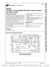 LM1269 datasheet pdf National Semiconductor