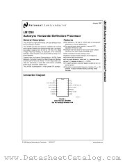LM1290 datasheet pdf National Semiconductor