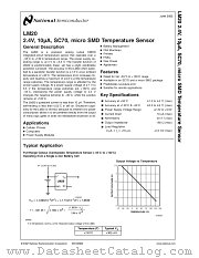LM20 datasheet pdf National Semiconductor