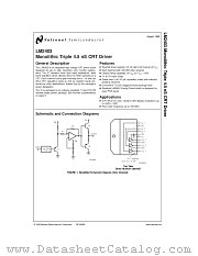 LM2403 datasheet pdf National Semiconductor