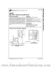 LM2437 datasheet pdf National Semiconductor