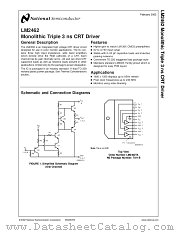 LM2462 datasheet pdf National Semiconductor