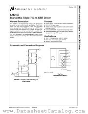 LM2467 datasheet pdf National Semiconductor