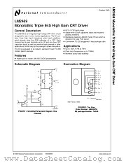 LM2469 datasheet pdf National Semiconductor