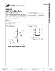 LM2480 datasheet pdf National Semiconductor