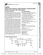 LM2608 datasheet pdf National Semiconductor