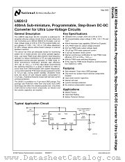 LM2612 datasheet pdf National Semiconductor