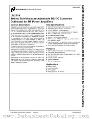 LM2614 datasheet pdf National Semiconductor
