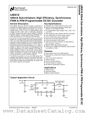 LM2618 datasheet pdf National Semiconductor