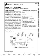 LM2635 datasheet pdf National Semiconductor