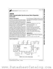 LM2636 datasheet pdf National Semiconductor