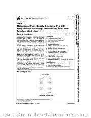 LM2637 datasheet pdf National Semiconductor