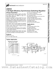 LM2653 datasheet pdf National Semiconductor