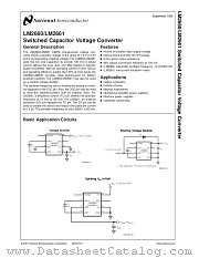 LM2660 datasheet pdf National Semiconductor