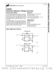 LM2665 datasheet pdf National Semiconductor
