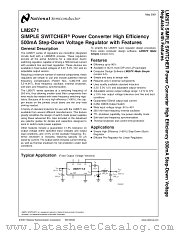 LM2671 datasheet pdf National Semiconductor