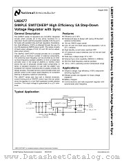 LM2677 datasheet pdf National Semiconductor