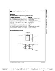 LM2681 datasheet pdf National Semiconductor