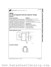 LM2687 datasheet pdf National Semiconductor