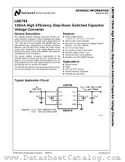LM2788 datasheet pdf National Semiconductor