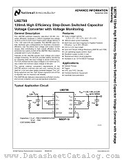 LM2798 datasheet pdf National Semiconductor