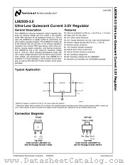 LM2936-3.0 datasheet pdf National Semiconductor