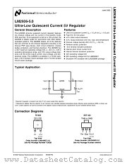 LM2936-5.0 datasheet pdf National Semiconductor