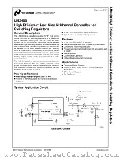LM3488 datasheet pdf National Semiconductor