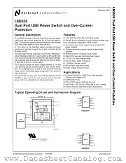 LM3526 datasheet pdf National Semiconductor