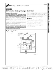 LM3620 datasheet pdf National Semiconductor