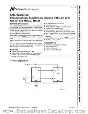LM3702 datasheet pdf National Semiconductor