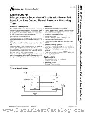 LM3710 datasheet pdf National Semiconductor