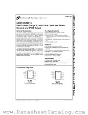LM3814 datasheet pdf National Semiconductor