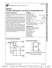 LM4120 datasheet pdf National Semiconductor