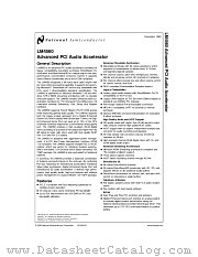 LM4560 datasheet pdf National Semiconductor