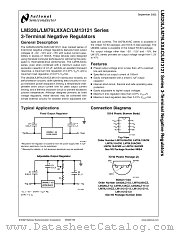 LM79L05 datasheet pdf National Semiconductor