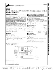 LM80 datasheet pdf National Semiconductor