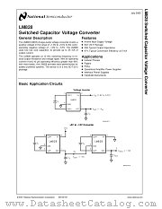 LM828 datasheet pdf National Semiconductor
