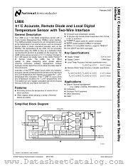 LM86 datasheet pdf National Semiconductor