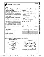 LM88 datasheet pdf National Semiconductor