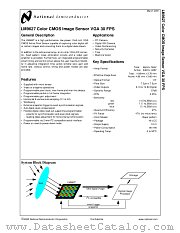 LM9627 datasheet pdf National Semiconductor