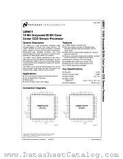 LM9811 datasheet pdf National Semiconductor
