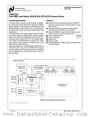 LMC7532 datasheet pdf National Semiconductor