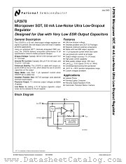 LP2978 datasheet pdf National Semiconductor