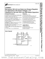 LP2989LV datasheet pdf National Semiconductor