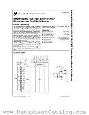MM54C910 datasheet pdf National Semiconductor