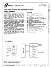 PC87109 datasheet pdf National Semiconductor