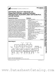 PC87303 datasheet pdf National Semiconductor